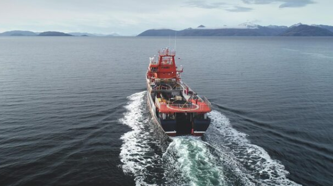 The Oceanographic Survey Ship